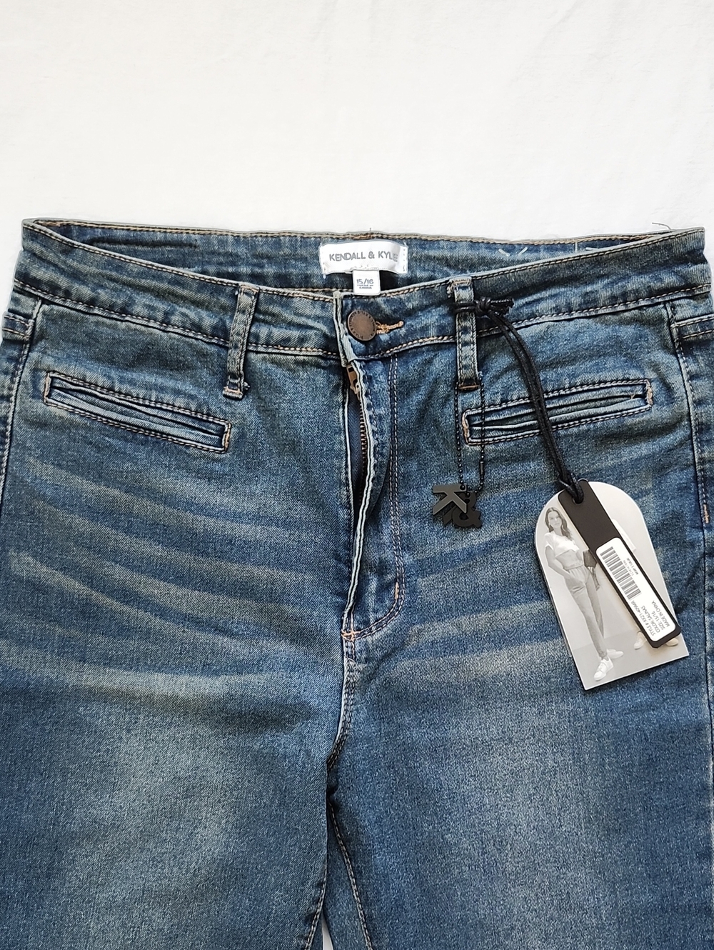 NWT Kendall & Kylie High Rise Flare Jeans Size 9/10 (Read Tag Notes) - Picture 2 of 16